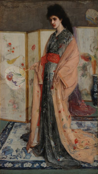 磁器の国の王女 作： James Abbott McNeill Whistler